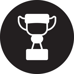 trophy glyph icon