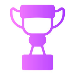 trophy gradient icon