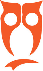 Owl simple icon. Vector ICON all icon Viktor 
