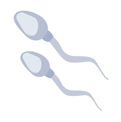 Spermatozoons, sperm icon vector.Male, reproductive, sperm icon.
