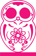 Owl simple icon. Vector ICON all icon Viktor
