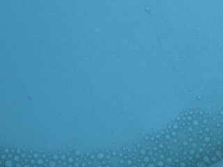 Minimalist Background of Circular Soap Bubbles