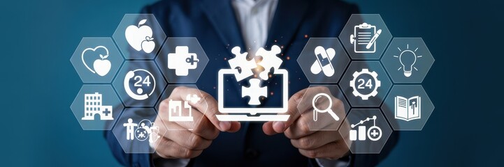 Integrating comprehensive health services via digital platforms.