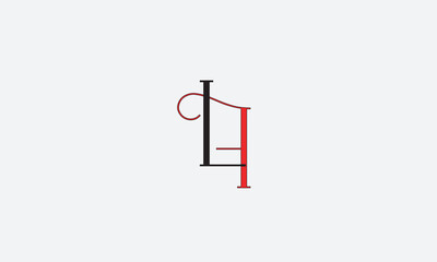 LF, FL , F , L , Abstract Letters Logo Monogram