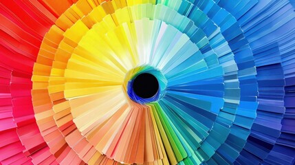 Obraz premium The psychological power of colors and their ability to influence human behavior.