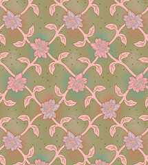 seamless pattern with flowers