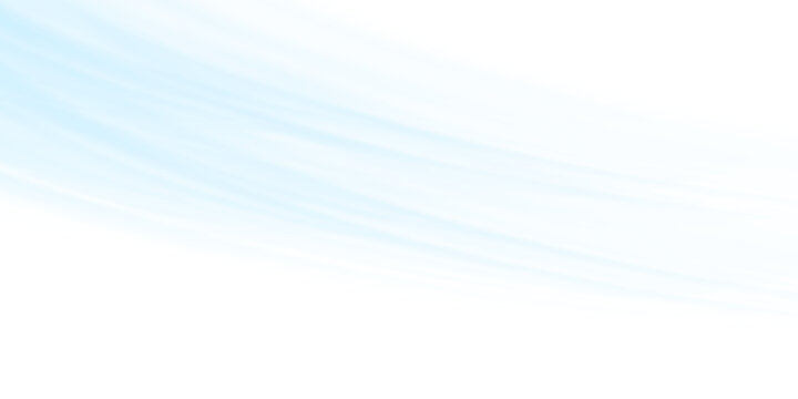 Air flow Isolated PNG and vector isolated. Effect of winter air and wind stream waves effect in blue color.