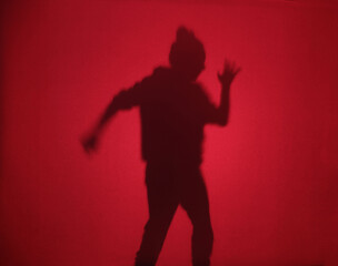 silhouette of a woman