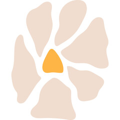 Abstract Groovy Flower