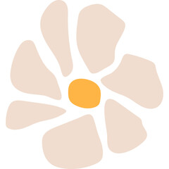 Abstract Groovy Flower