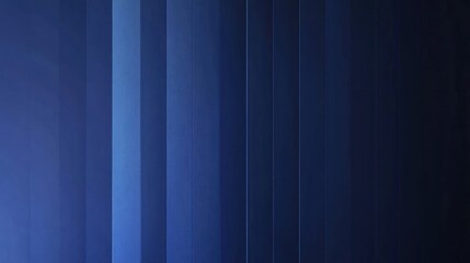 Obraz premium Abstract blue vertical lines, dark background, website banner