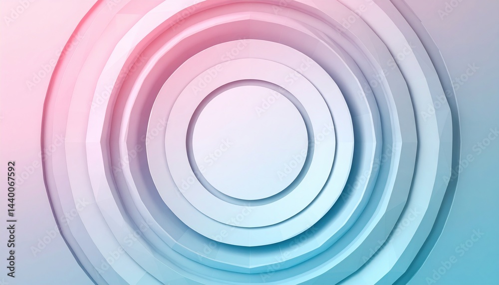 Poster dynamic circular patterns abstract design digital art modern environment aerial view motion concept 
