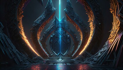 fractal flame background