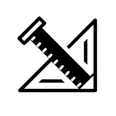  Dynamic Carpenter's Square Icon