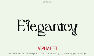Luxury Darbly Elegantcy Regular alphabet letters font for logo