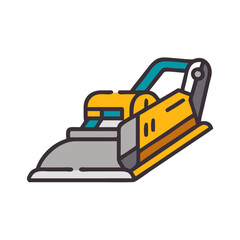  Concrete Vibrator Tool Icon Design