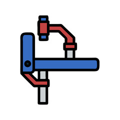  Corner Clamp Tool Flat Design