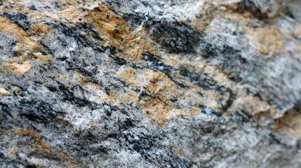 Naklejka premium Close-up view of rough stone texture.