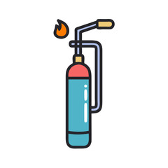  Detailed Oxy Acetylene Torch Icon