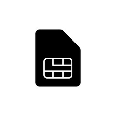 SIM card icon vector design