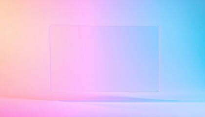Fototapeta premium Creative abstract digital art display studio graphic design colorful gradient background artistic perspective modern aesthetic