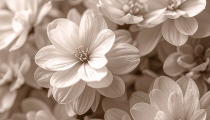 Abstract beautiful seamless spring flowers background wallpaper, graphic resource