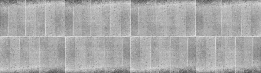 Fototapeta premium Gray grey white texture of modern vintage retro wall tile, porcelain stoneware, glossy glazed tile slips - Tiles background, seamless pattern..