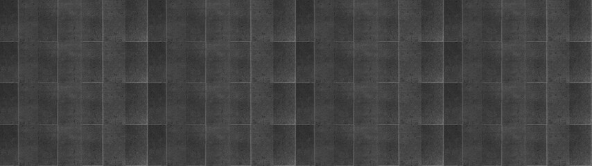 Gray grey black anthracite texture of modern vintage retro wall tile, porcelain stoneware, tile slips - Tiles background, seamless pattern