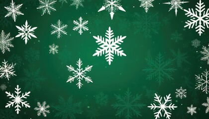 Christmas greeting card design with snowflake star decoration