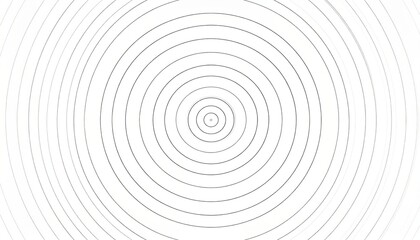 Fototapeta premium Dynamic circles motion design digital space abstract visual art minimalist environment top-down view modern concept