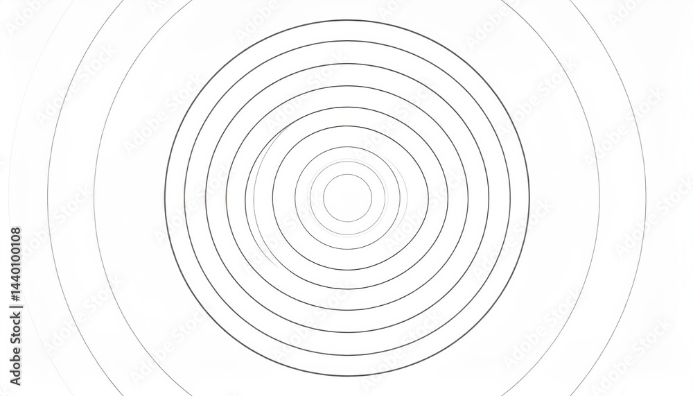 Poster creating circular patterns in graphic design studio environment artwork abstract perspective visual 