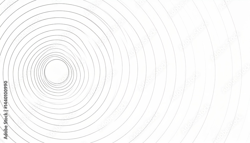 Poster creating visual patterns abstract ripple effects digital art minimalist design white background top-