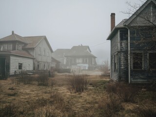 old abandoned houses