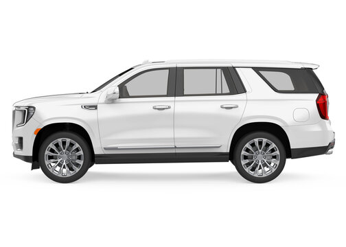 SUV Car Isolated