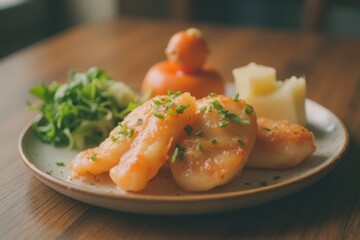 salmon with potatoes