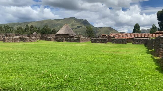 Raqchi is an Inca archaeological site in Peru located in the Cusco Region