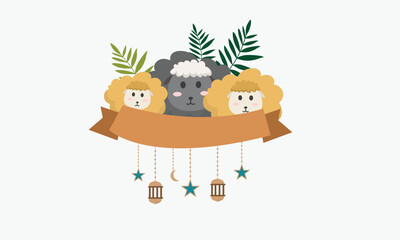 Jungle Animal Group with Natural Leaf Frame Design