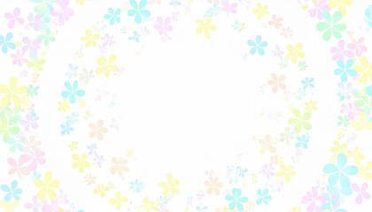 Vibrant floral patterns digital art abstract design colorful background aesthetic viewpoint nature inspiration