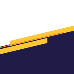 Banner Shape Social Media Vector