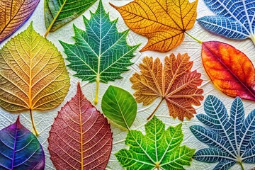 Obraz premium Leaf Prints for Painting Inspiration