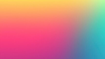 Colorful gradient fading from yellow to pink and blue