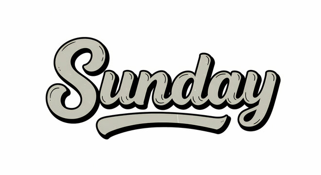 Sunday Typography: Free Downloadable Image