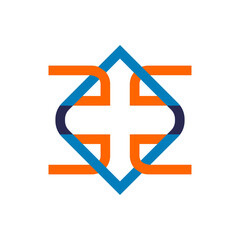 Fototapeta premium Modern Business Logo