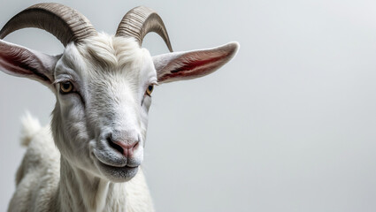 Majestic Goat Portrait