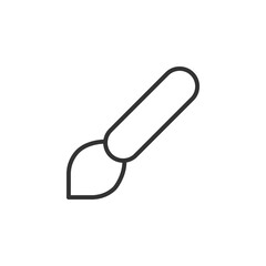 Vector Icon of a Stylized Pen Icon Representing Stationery Tools Ideal for Office and Educational Settings