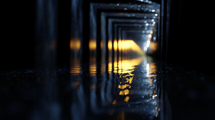 Abstract tunnel reflection