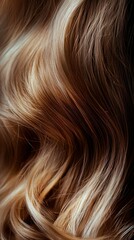 Naklejka premium hair oil, realistic, healthy hair and close up foto, like real foto shooting