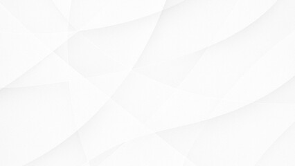 Obraz premium Dynamic white Geometric Abstract Background