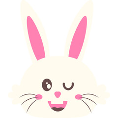 Fototapeta premium Easter Bunny Head