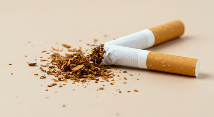 Broken Cigarettes: A Powerful Image for Quit Smoking Campaigns